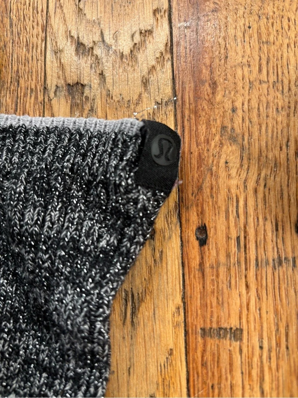 lululemon athletica Women's Ribbed Crew Socks - glittery gray